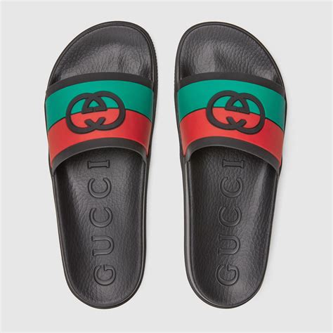 gucci slides on men|men Gucci slides on sale.